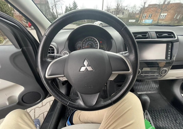 Mitsubishi Space Star cena 22500 przebieg: 95000, rok produkcji 2013 z Pabianice małe 92